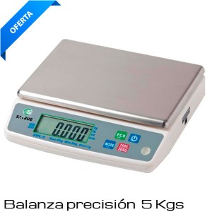 Balanza digital 5 Kgs / precisión 0,5g