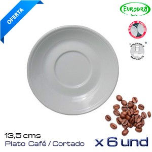 Plato café - the 13,5 cms...