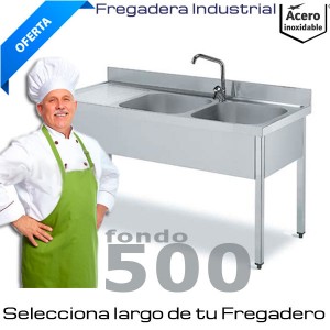 Fregaderas Industriales Fondo 500