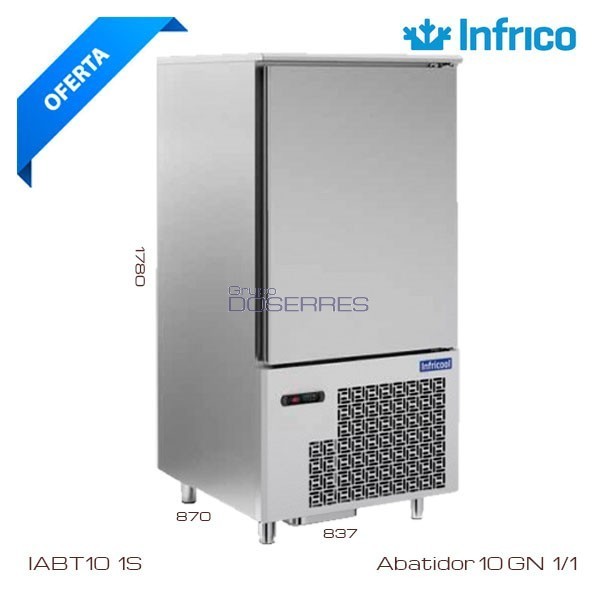Abatidor de temperatura IABT-10 1S