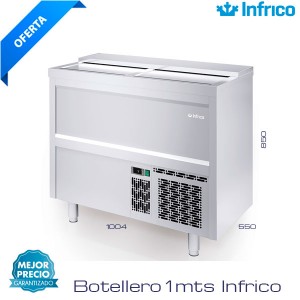 Botellero 1 mts Infrico