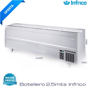 Botellero 2,5 mts Infrico