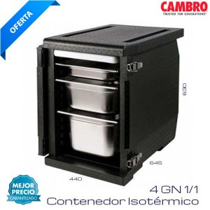 Contenedor Isotérmico Cambro 4 GN 1/1