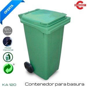 Contenedor de Basura 120 Litros