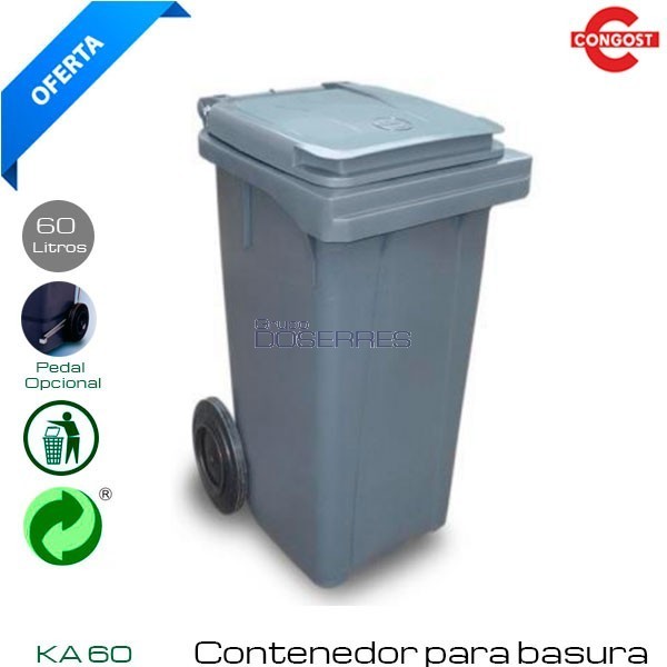 Contenedor de Basura 60 Litros