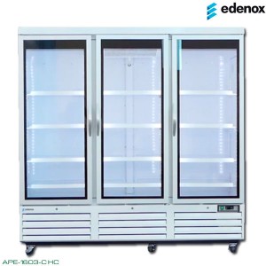Armario refrigerado 3 puertas de Cristal