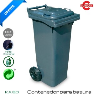 Contenedor de Basura 80 Litros
