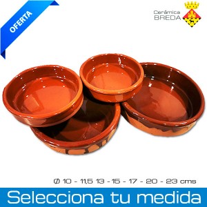 Cazuelas de barro