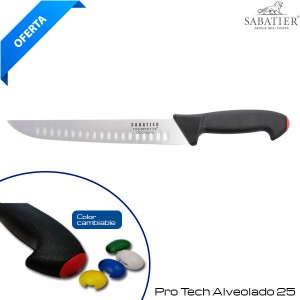 Cuchillo Carnicero 25 cms Alveolos