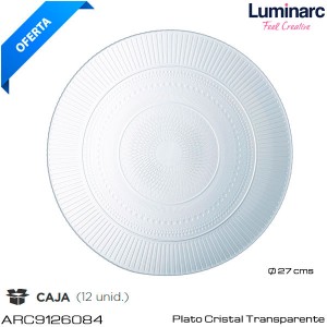 Plato Cristal Louison