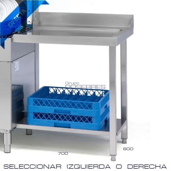 Mesa Salida lavavajillas Cúpula