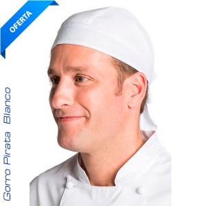 Gorro Pirata blanco Cocina