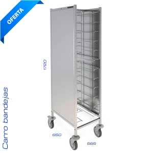 Carro transporte bandejas...
