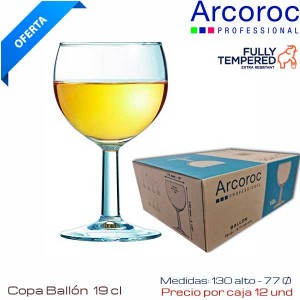 Copa Ballón 19 Cl (Caja 12...