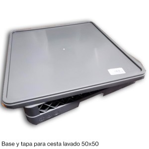 Base y tapa para cesta...