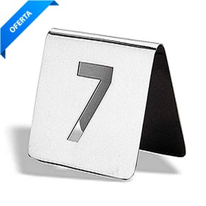 Placa Número de mesa - 11...