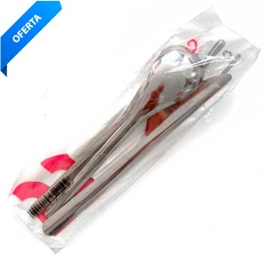 Set cubertería 4 piezas...