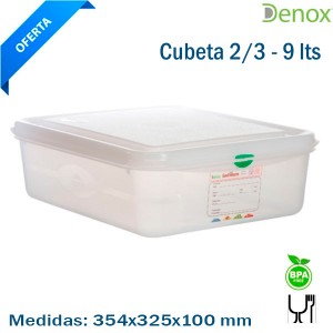 Hermético Gastronorm 2/3 -...