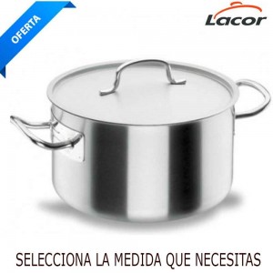 Cacerola alta inoxidable...