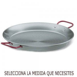 Paellera Hierro Pulida