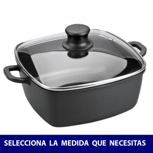 Cazuela Aluminio Cuadrada