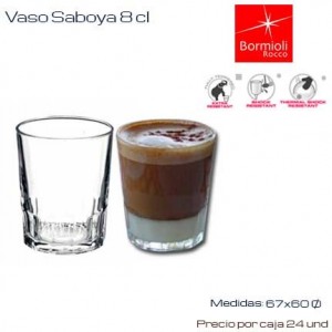 Vaso Saboya 8 - 11 cl (Caja...