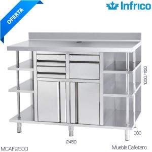 Mueble cafetero Infrico MCAF 2500