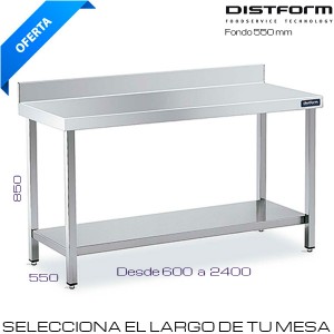 Mesa de trabajo mural FONDO 550