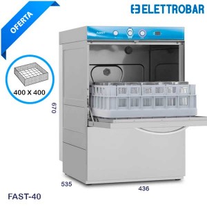 Lavavasos profesional Elettrobar