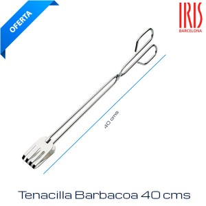 Tenacilla barbacoa 40 cm