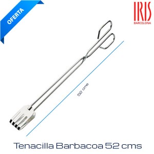 Tenacilla barbacoa 52 cm